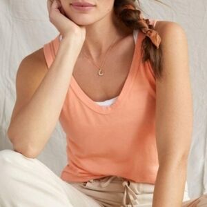 NWT Women's t.la Anthropologie Scoop Neck Tank Top
